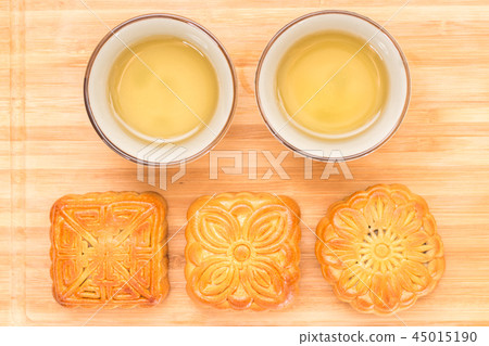 Delicious moon cake for Mid Autumn Festival 45015190