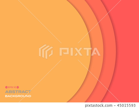 Abstract of paper cut sun orange tone color. Abstract of paper cut sun orange tone color. 45015593