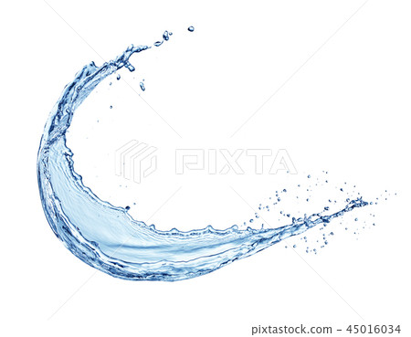 water splash isolated water splash isolated 45016034