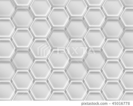 Transparent hexagon background - Stock Illustration [45016778] - PIXTA