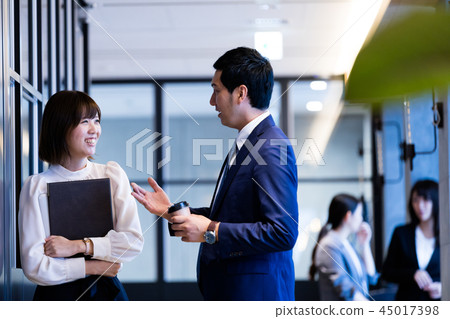 Business scene Business scene 45017398