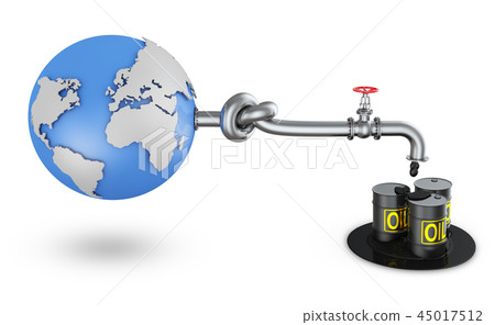 globe with oil pipe 45017512