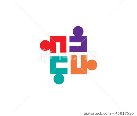 Adoption and community care Logo template Adoption and community care Logo template 45017550