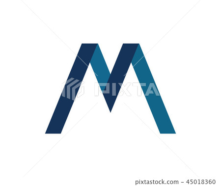 Letter M vector icons such logos template Letter M vector icons such logos template 45018360