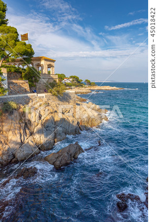 Nice spanish coastal landscape  45018422