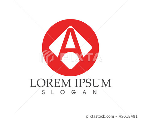 A Letter Logo Business Template Vector icon A Letter Logo Business Template Vector icon 45018481
