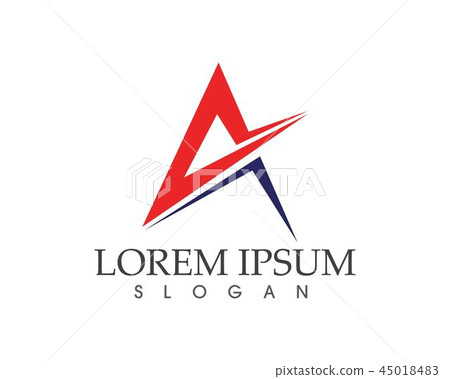 A Letter Logo Business Template Vector icon A Letter Logo Business Template Vector icon 45018483