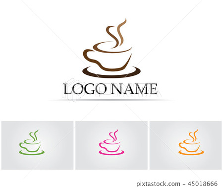 Coffee cup Logo Template vector icon design.. 45018666