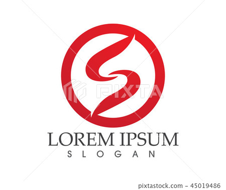 Business corporate letter S logo design vector Business corporate letter S logo design vector 45019486