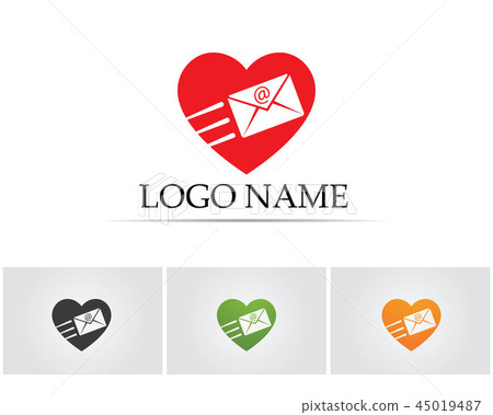 Love Logo and symbols Vector Template icons app.. 45019487