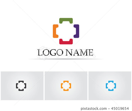 Hospital logo and symbols template icons app 45019654