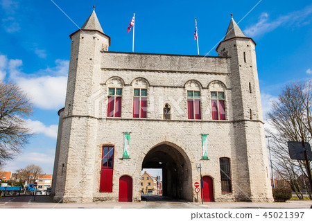 The antique Cross gate of Bruges 45021397