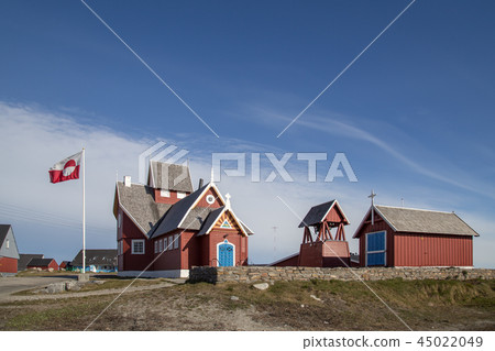 Church in Qeqertarsuaq, Greenland Church in Qeqertarsuaq, Greenland 45022049