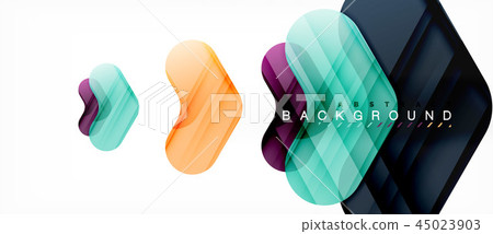 Shiny glossy arrows background Shiny glossy arrows background 45023903