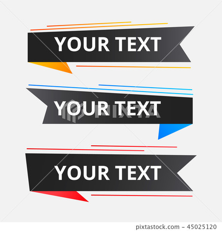 Vector abstract speed geometric origami banner  45025120