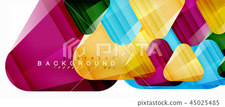 Geometric abstract background, triangles Geometric abstract background, triangles 45025485