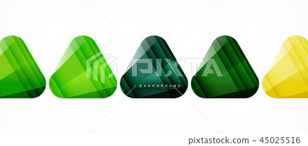 Geometric abstract background, triangles 45025516