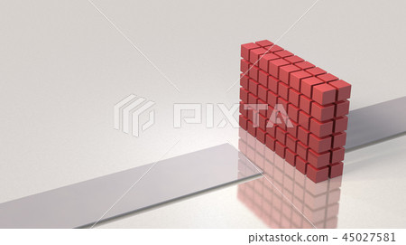 Abstract CG representing a distraction 45027581