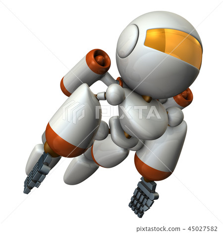 Superhero who fly in the sky 45027582