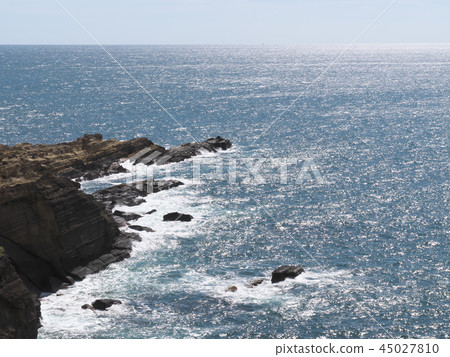Noto Peninsula / Yase's cliff / Maehama Shika-cho Habuki-gun, Ishikawa Prefecture 45027810