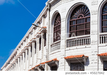 Beautiful colonial building in Cartagena de Indias 45027842