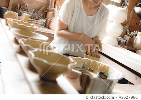 Female potter Female potter 45027966