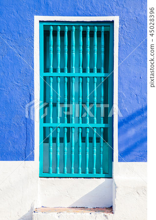 Colorful colonial houses in Cartagena de Indias 45028396