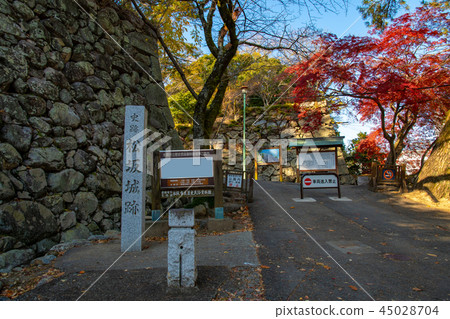 Entrance of Matsusaka Castle in Mie Prefecture 45028704