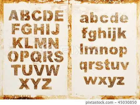 Alphabet background material 45030850