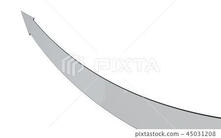 3D arrows, various arrows, transparent arrows 45031208