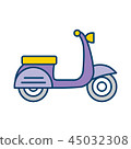 一輛摩托車 45032308