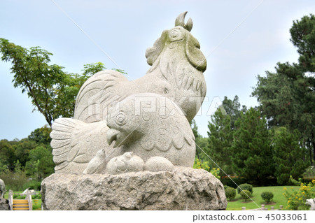 sculpture representing a chinese zodiacal sign sculpture representing a chinese zodiacal sign 45033061