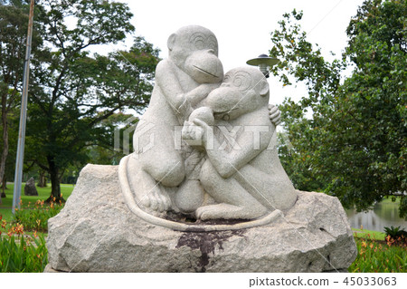 sculpture representing a chinese zodiacal sign sculpture representing a chinese zodiacal sign 45033063