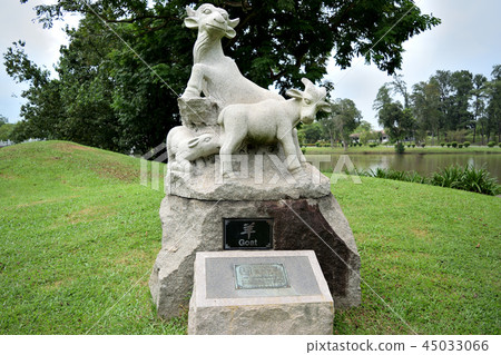 sculpture representing a chinese zodiacal sign 45033066