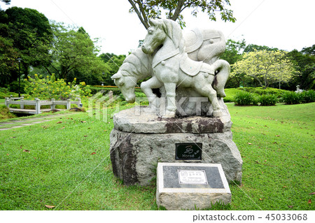 sculpture representing a chinese zodiacal sign sculpture representing a chinese zodiacal sign 45033068