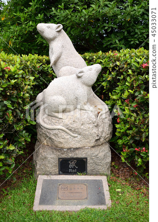 sculpture representing a chinese zodiacal sign 45033071