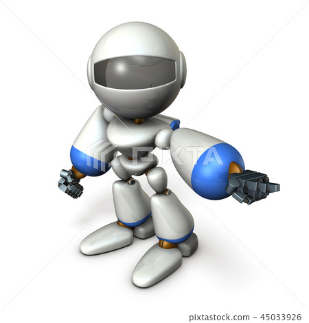 機器人指向左側 45033926