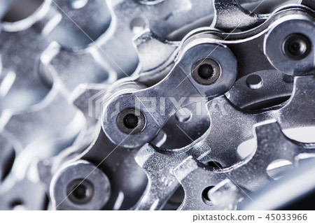 Mountain bike rear cassette macro shot. CARTRIDGE 45033966