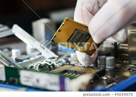 Electronic engineer of computer technology. 45034078