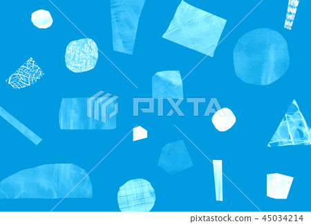 Background material Collage Watercolor texture Background material Collage Watercolor texture 45034214