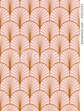 Art deco geometric seamless vector pattern. 45034281