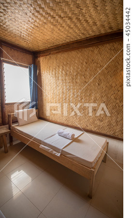 Budget Triple Hostel Room. One bed. Asian country. Budget Triple Hostel Room. One bed. Asian country. 45034442