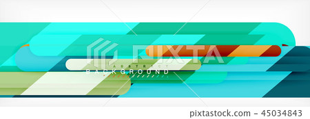 Abstract colorful lines, modern geometric background design Abstract colorful lines, modern geometric background design 45034843