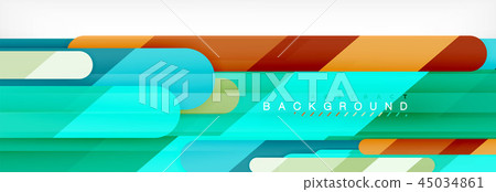 Abstract colorful lines, modern geometric background design Abstract colorful lines, modern geometric background design 45034861