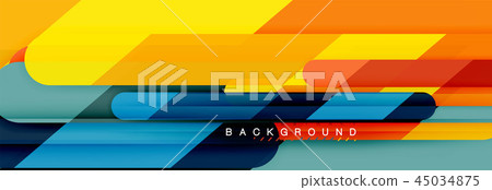 Abstract colorful lines, modern geometric background design Abstract colorful lines, modern geometric background design 45034875
