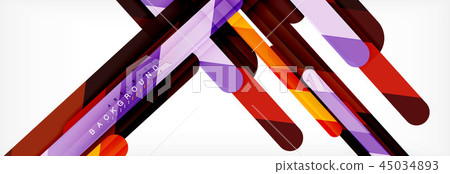 Abstract colorful lines, modern geometric background design Abstract colorful lines, modern geometric background design 45034893