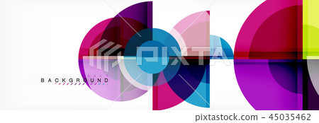 Abstract background bright circles geometric... - Stock Illustration ...