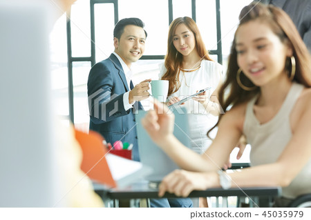 Business team Business team 45035979