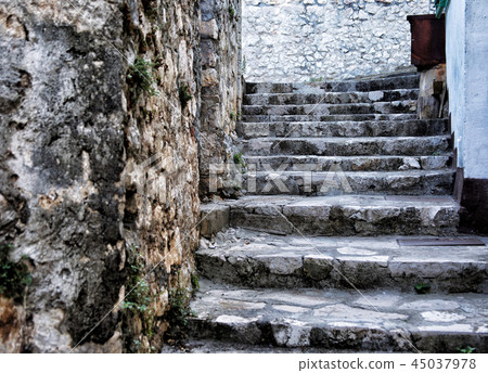 Stone steps outside the city 45037978
