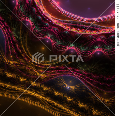 Gem Texture Background. Fractal Art jewelry 45038511